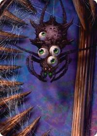 Spider Art Card (54) - Art Series: Duskmourn: House of Horror