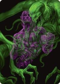 Tyvar the Pummeler Art Card (41) - Art Series: Duskmourn: House of Horror