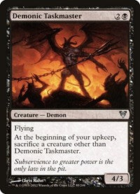 Demonic Taskmaster (95) - Avacyn Restored