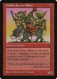 Goblin Swine Rider (81) - Visions