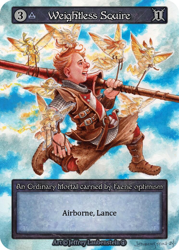 Weightless Squire [Arthurian Legends]