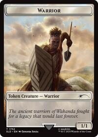 Warrior Token (1752) - Secret Lair Drop Series
