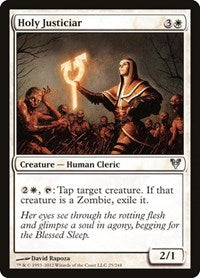 Holy Justiciar (25) - Avacyn Restored