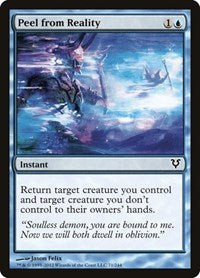 Peel from Reality (71) - Avacyn Restored