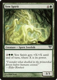 Yew Spirit (207) - Avacyn Restored