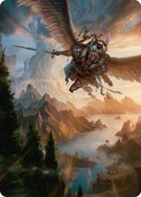 Youthful Valkyrie Art Card 28 54 (28) - Art Series: Foundations