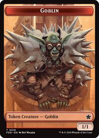 Goblin Zombie Doubled Sided Token (18 // 15) - Foundations