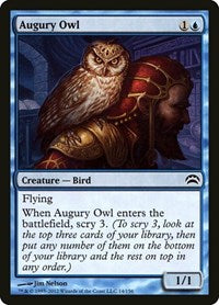 Augury Owl (14) - Planechase 2012