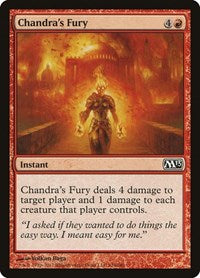 Chandras Fury (124) - Magic 2013 (M13)