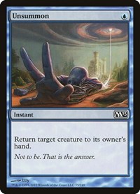 Unsummon (75) - Magic 2013 (M13)
