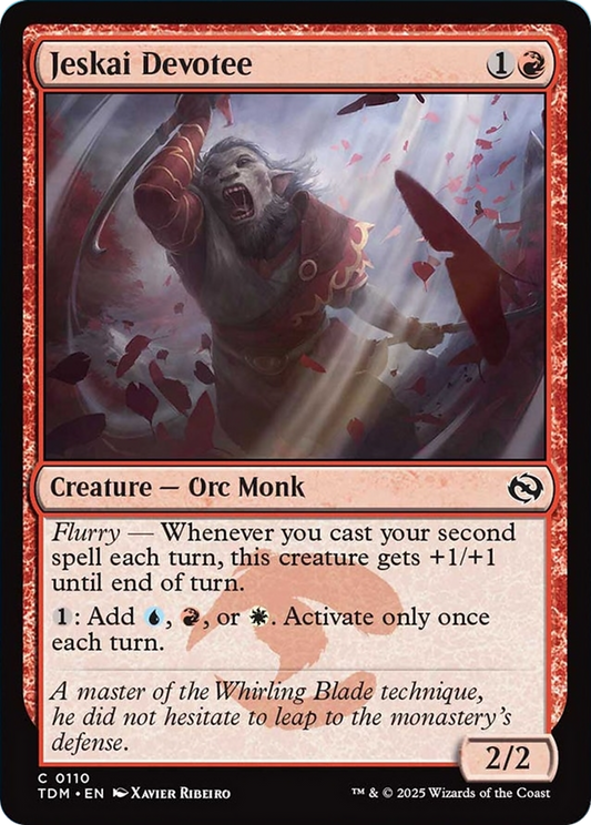 Jeskai Devotee [Tarkir: Dragonstorm]