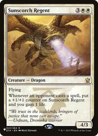 Sunscorch Regent (041/264) - The List Reprints