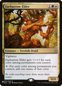 Faeburrow Elder (190/269) - The List Reprints