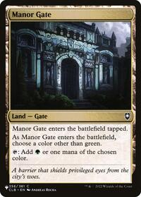 Manor Gate (356/361) - The List Reprints