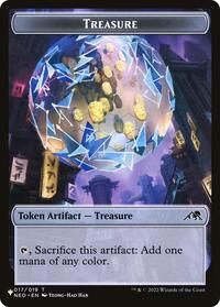 Treasure Shapeshifter Double Sided Token (17 // 2) - The List Reprints