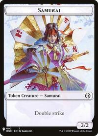 Samurai Clue Double Sided Token (2 // 40) - The List Reprints