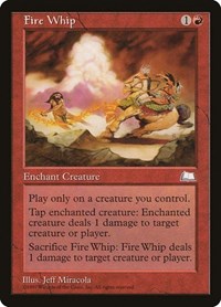 Fire Whip (100) - Weatherlight