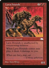 Lava Hounds (109) - Weatherlight