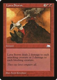 Lava Storm (110) - Weatherlight
