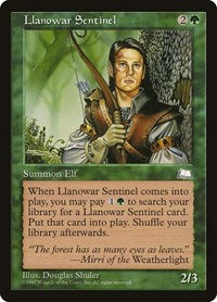 Llanowar Sentinel (134) - Weatherlight