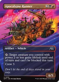 Apocalypse Runner Borderless (319) - Aetherdrift