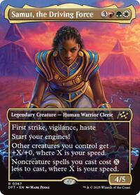 Samut the Driving Force Borderless (367) - Aetherdrift