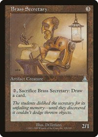 Brass Secretary (128) - Urza's Destiny