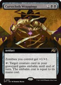 Cursecloth Wrappings Extended Art (383) - Aetherdrift