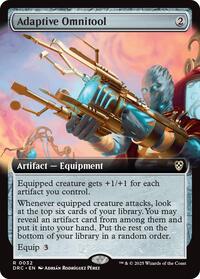 Adaptive Omnitool Extended Art (32) - Commander: Aetherdrift