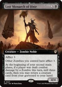 Lost Monarch of Ifnir Extended Art (27) - Commander: Aetherdrift