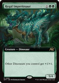 Regal Imperiosaur Extended Art (389) - Aetherdrift