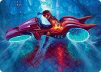 Chandra Spark Hunter Art Card (20) - Art Series: Aetherdrift