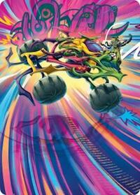Thunderous Velocipede Art Card (43) - Art Series: Aetherdrift
