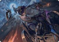 Zahur Glorys Past Art Card (10) - Art Series: Aetherdrift