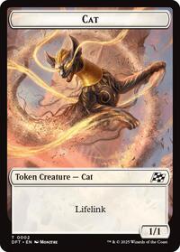 Cat Thopter 0010 Double Sided Token (2 // 10) - Aetherdrift