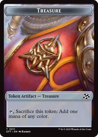 Treasure Pilot Double Sided Token (11 // 1) - Aetherdrift