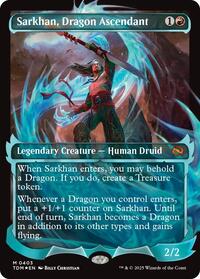 Sarkhan Dragon Ascendant 0403 Showcase (403) - Tarkir: Dragonstorm