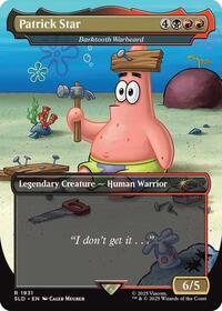 Patrick Star Barktooth Warbeard (1931) - Secret Lair Drop Series