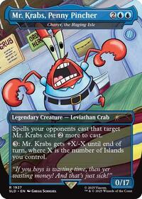 Mr Krabs Penny Pincher Charix the Raging Isle (1927) - Secret Lair Drop Series