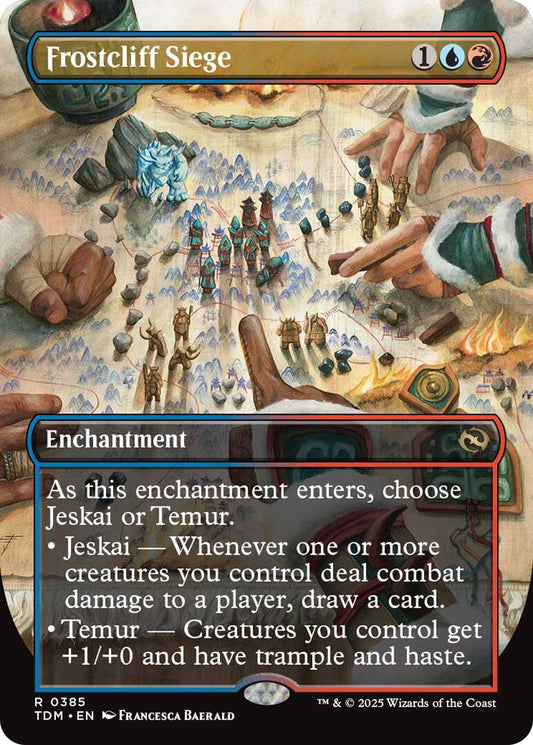 Frostcliff Siege (Borderless) [Tarkir: Dragonstorm]