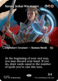 Narset Jeskai Waymaster Borderless (365) - Tarkir: Dragonstorm