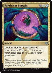 Rakshasas Bargain (214) - Tarkir: Dragonstorm
