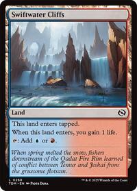 Swiftwater Cliffs (268) - Tarkir: Dragonstorm