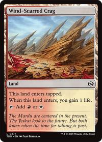 Wind Scarred Crag (271) - Tarkir: Dragonstorm
