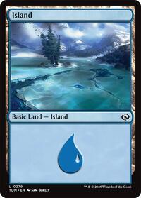 Island 0279 (279) - Tarkir: Dragonstorm