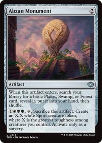 Abzan Monument (238) - Tarkir: Dragonstorm