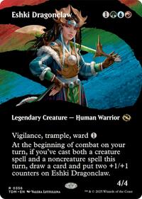 Eshki Dragonclaw Borderless (356) - Tarkir: Dragonstorm
