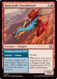 Runescale Stormbrood (221) - Tarkir: Dragonstorm