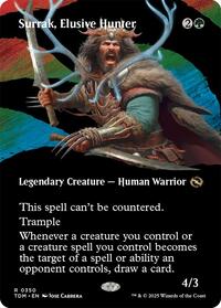 Surrak Elusive Hunter Borderless (350) - Tarkir: Dragonstorm