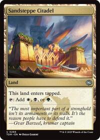 Sandsteppe Citadel (266) - Tarkir: Dragonstorm